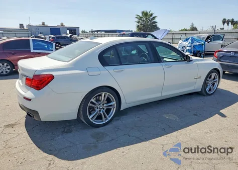 2011 BMW 740 Li из США, поврежденный, VIN WBAKB4C56BC575297